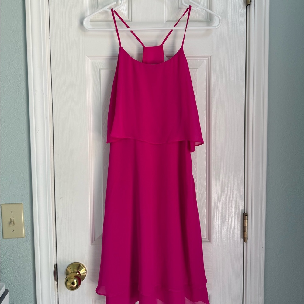 Gianni Bini Bold Pink Dress